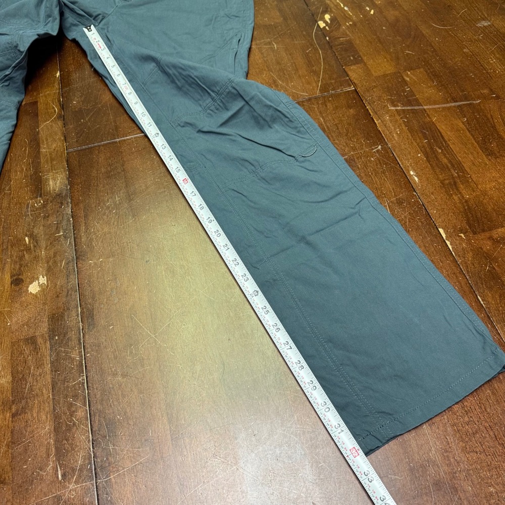 KUHL Legendary Splash Straight Leg Pants Women 10 Gray Blue Hiking Utility 6279 - Picture 8 of 15